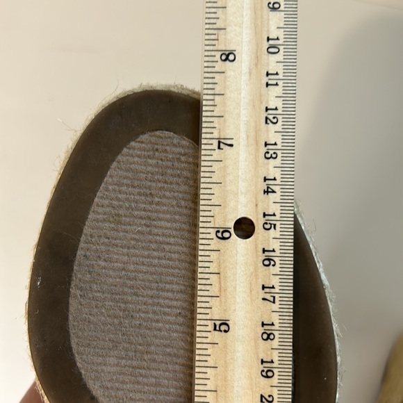 Shoedazzle Lauren Lace Up Espadrille Light Pink Women's Size 6.5 - Picture 7 of 9